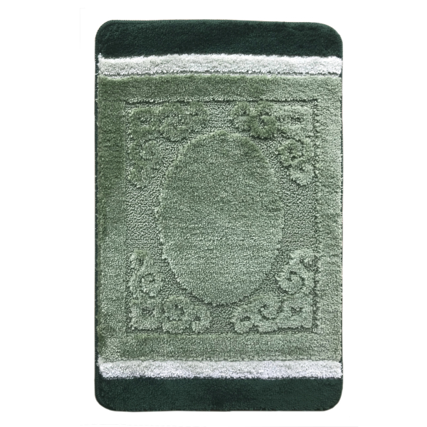 Коврик L'CADESI HIGH MONO из полипропилена на латексной основе, 50x80см, Prestige зеленый